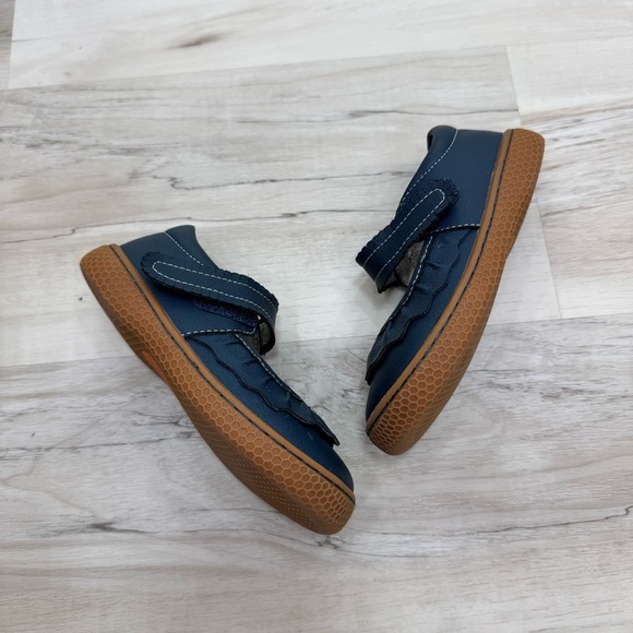 Livie & Luca Navy Blue Kids Shoes Strap comfortable size 9 - Picture 3 of 7